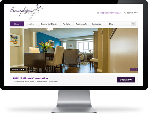 Website Design in Toronto for Interior Designers