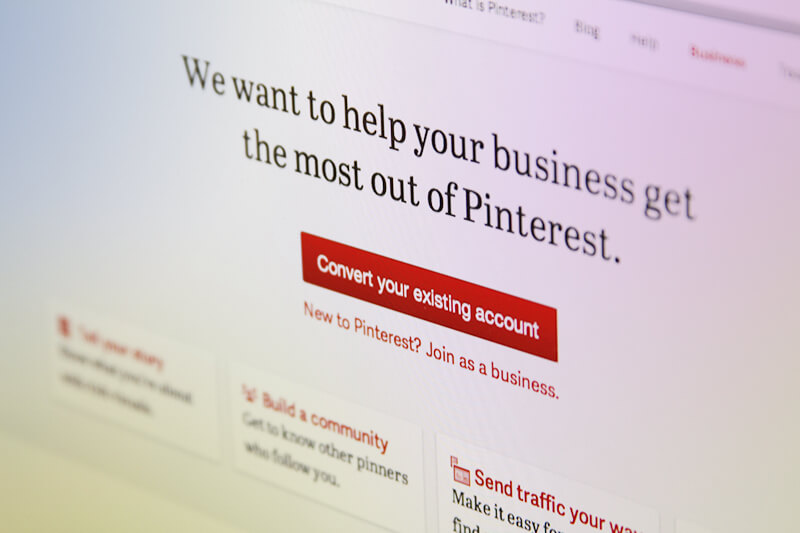 Pinterest Business Pages