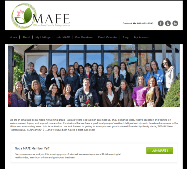 Website Design for MAFE