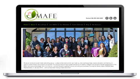 Website Design for MAFE