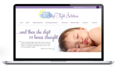 Website Design for Sleep Consultants